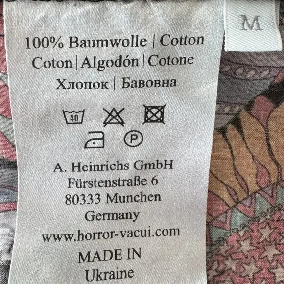 Horror Vacui Floral Midi Skirt Multi - Picture 3 of 4